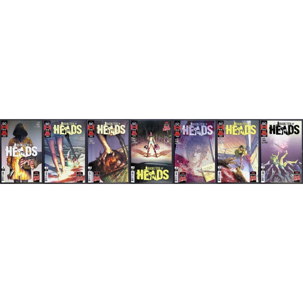 DC Comic Book Basketful of Heads # 1-7 Set Black Label Joe Hill Horror NM-